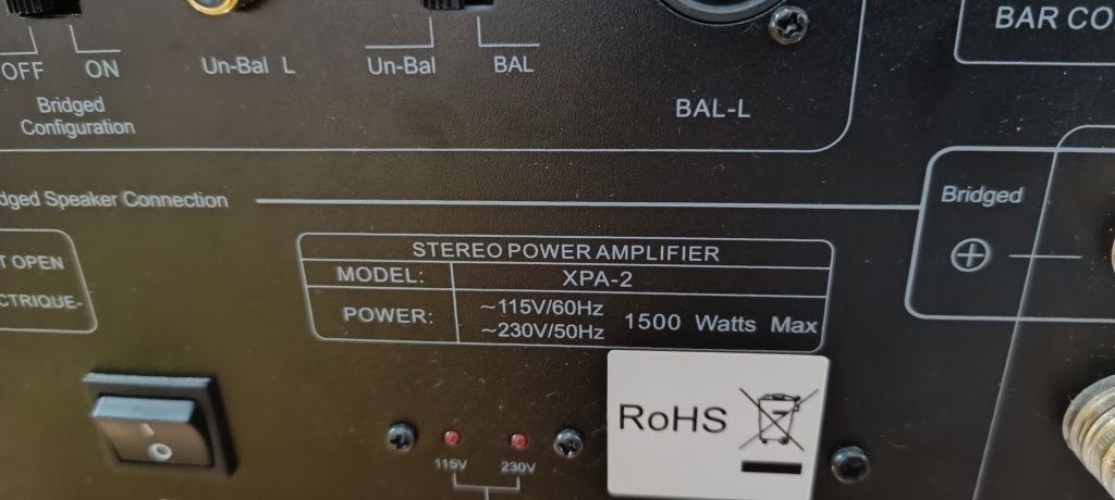 Vand amplificator putere Emotiva XPA-2