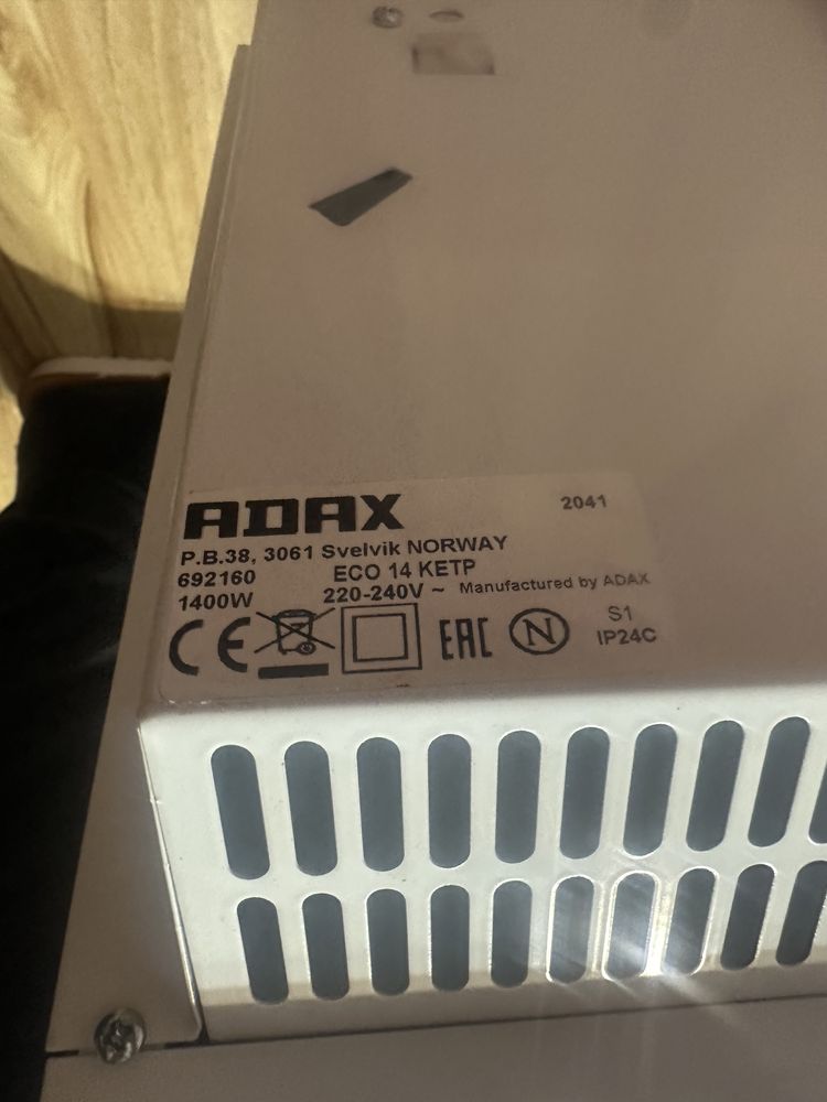 Конвектор Adax Eco Basic KET 1400W