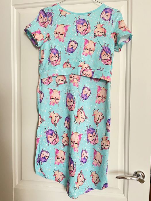 Домашнее платье для кормящей мамы