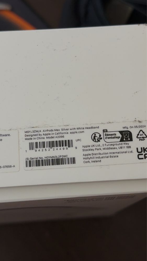 Apple airpods max 1 gen