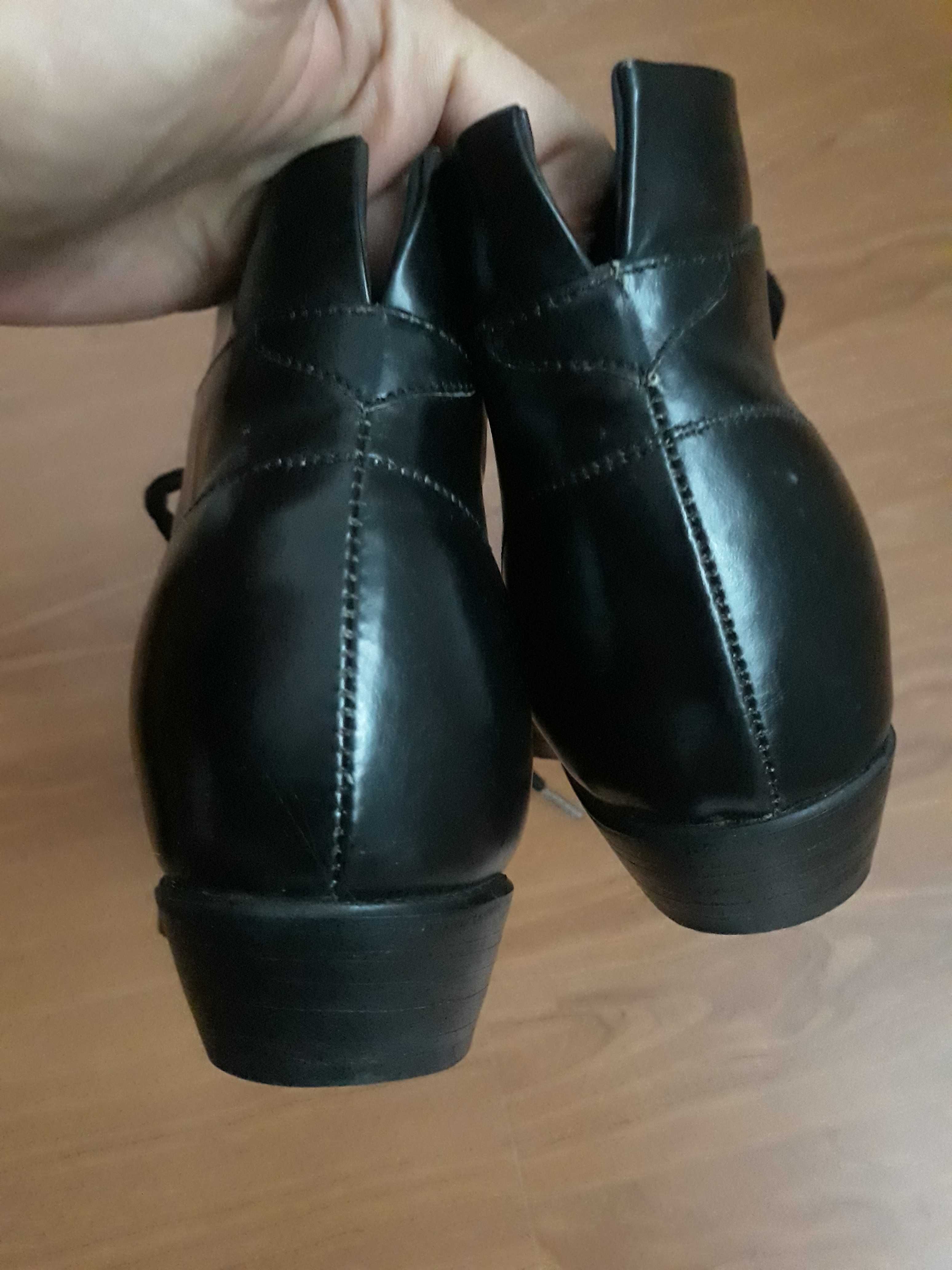 Botine ciocate piele 36