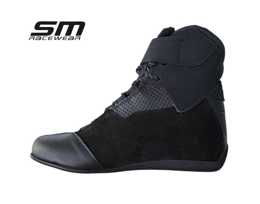 Ghete moto SM City Black marimea 38, 39, 40, 41, 42, 43, 44, 45 Noi!!!