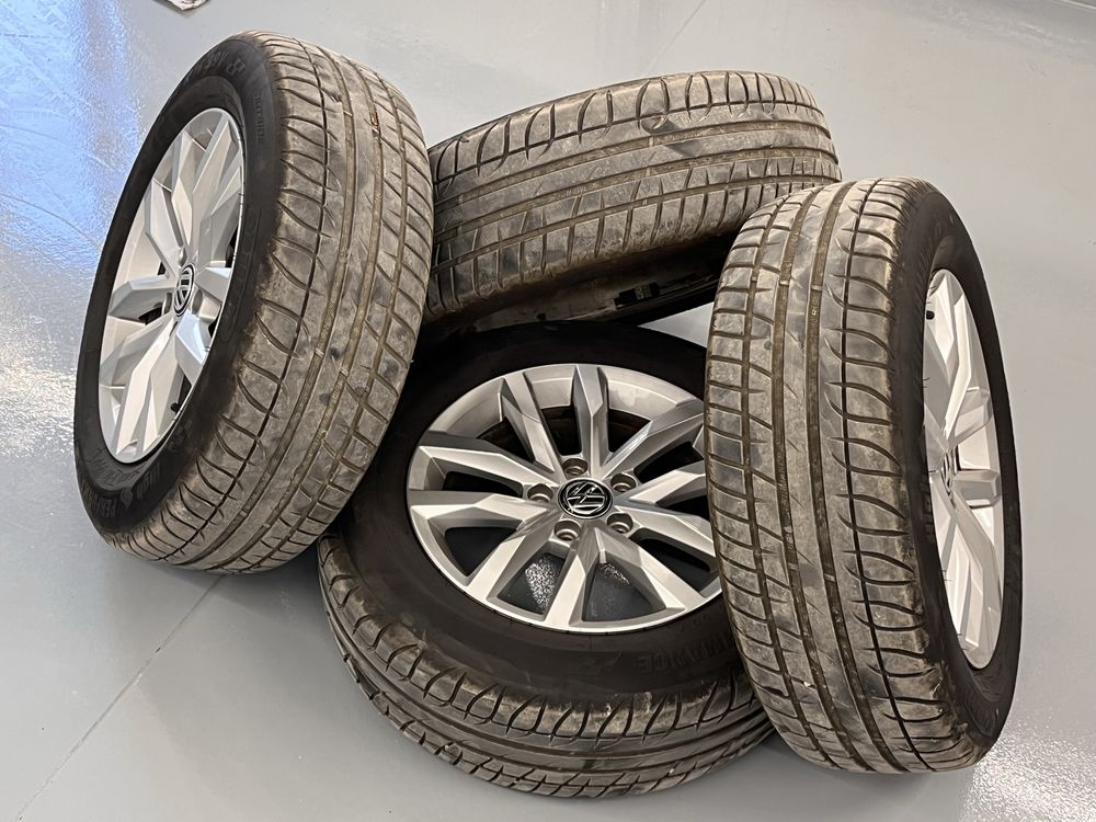 Джанти с летни гуми за VW 5x112 R 16 Original