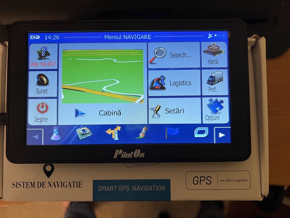 Navigatie Gps camion PilotOn  harti full Europa 2025