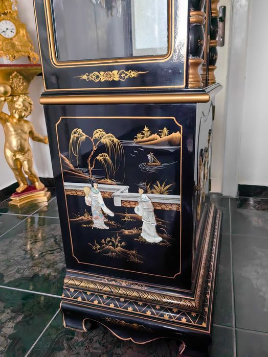 pendula,ceas,de podea,nemtesc,FRANZ HERMLE,8 ciocanele,3 melodii