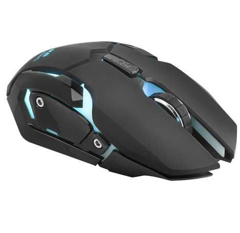 Безжична мишка Mars Gaming MMW, геймърска мишка с RGB Flow