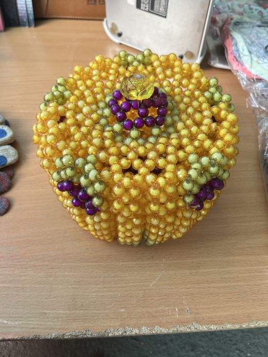 Шкатулка из бисера