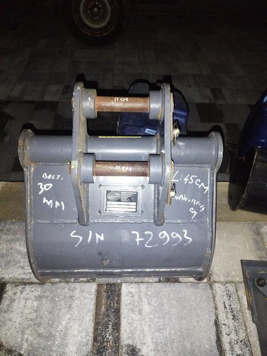 Cupa miniexcavator  noua