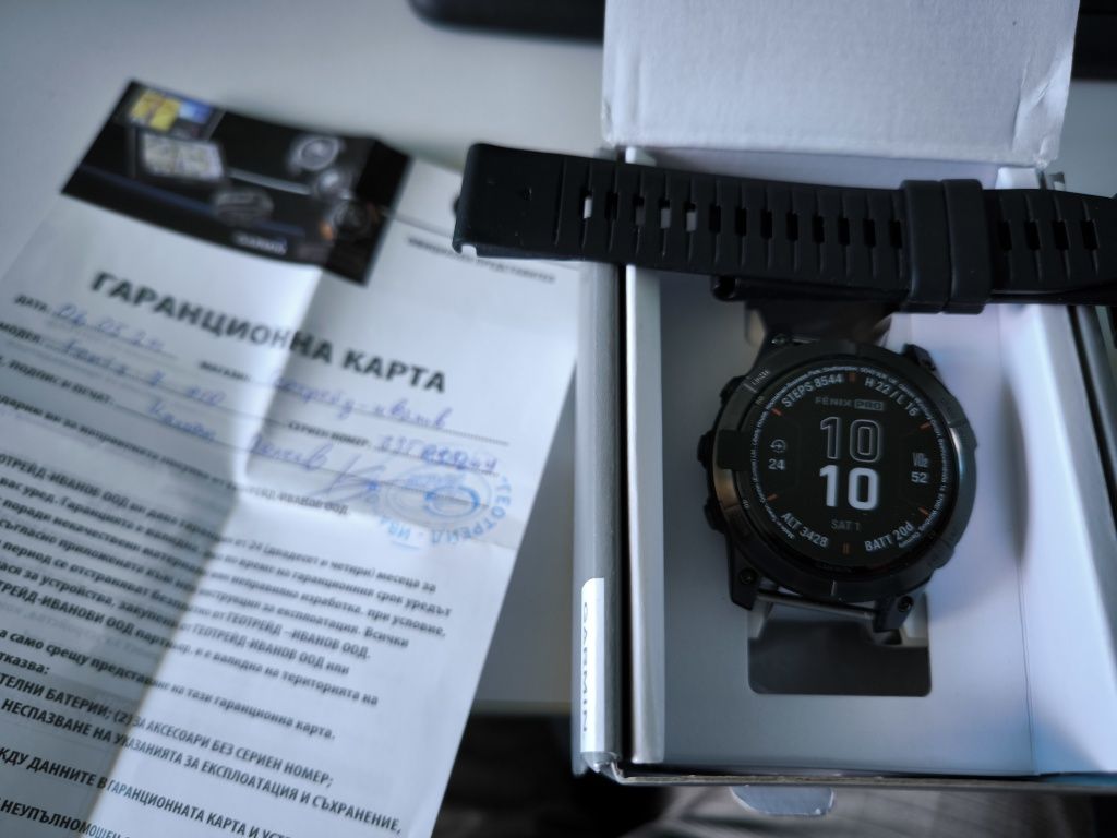 Garmin Fenix 7 pro sapphire solar 47mm
