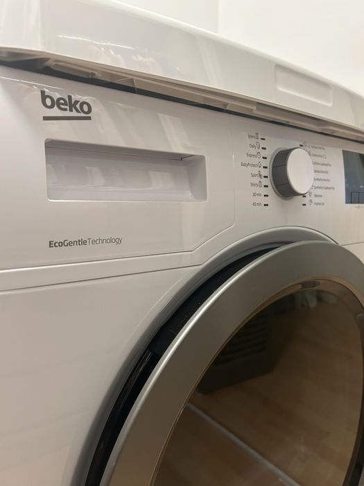 Uscator de rufe Beko DPS7405GXB2, Pompa de caldura, 7 kg, Clasa A++