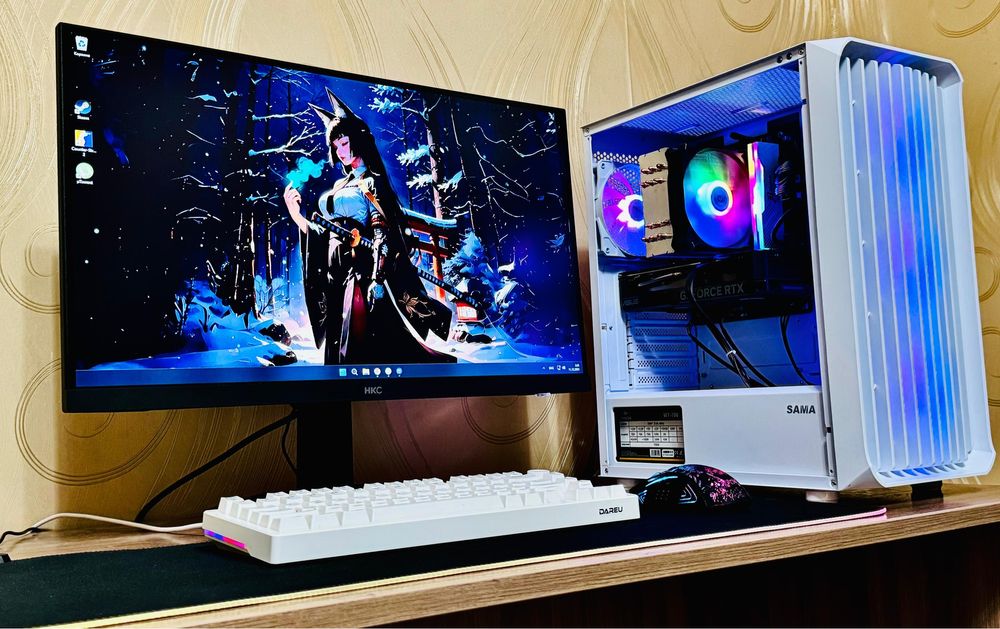 Мощный Игровой Компьютер с Монитором 240 герц ВЕСЬ КОМПЛЕКТ