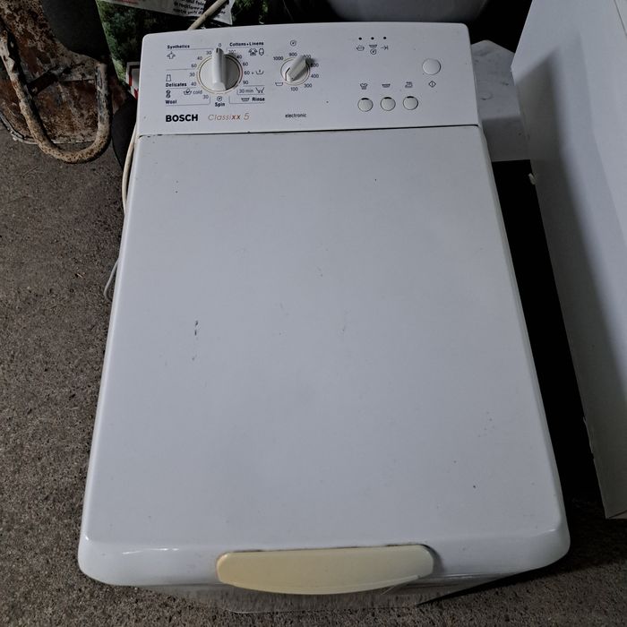 Vand masina de spalat rufe verticala Bosch