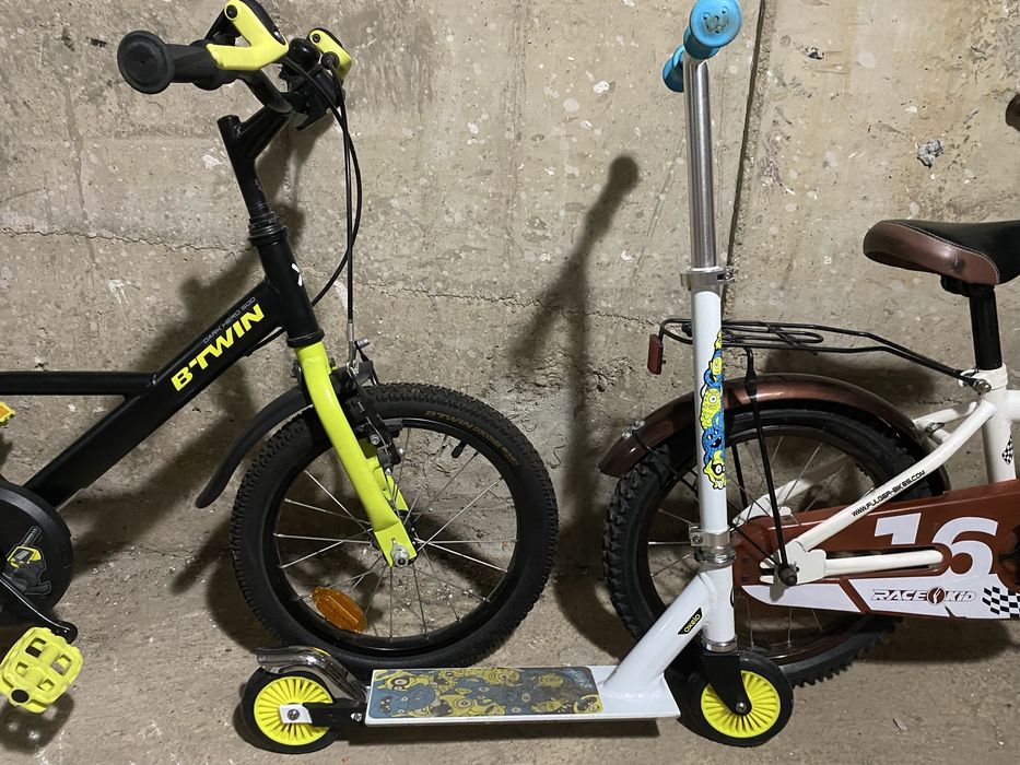 2 Biciclete si trotineta copii 3-6 ani toate la pretul afisat!!!