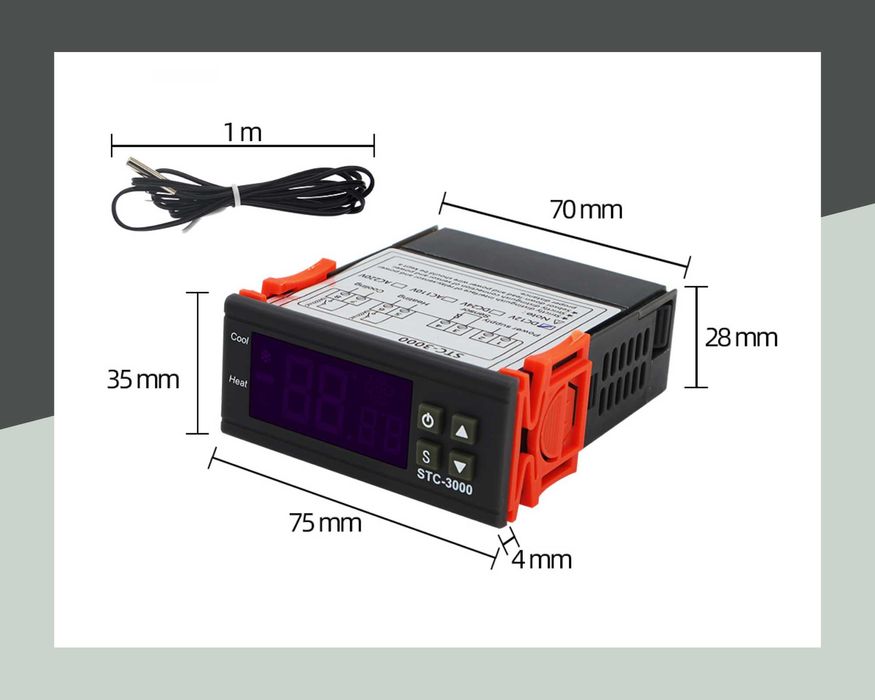 Термостат/терморегулатор STC-3000 110 - 220V