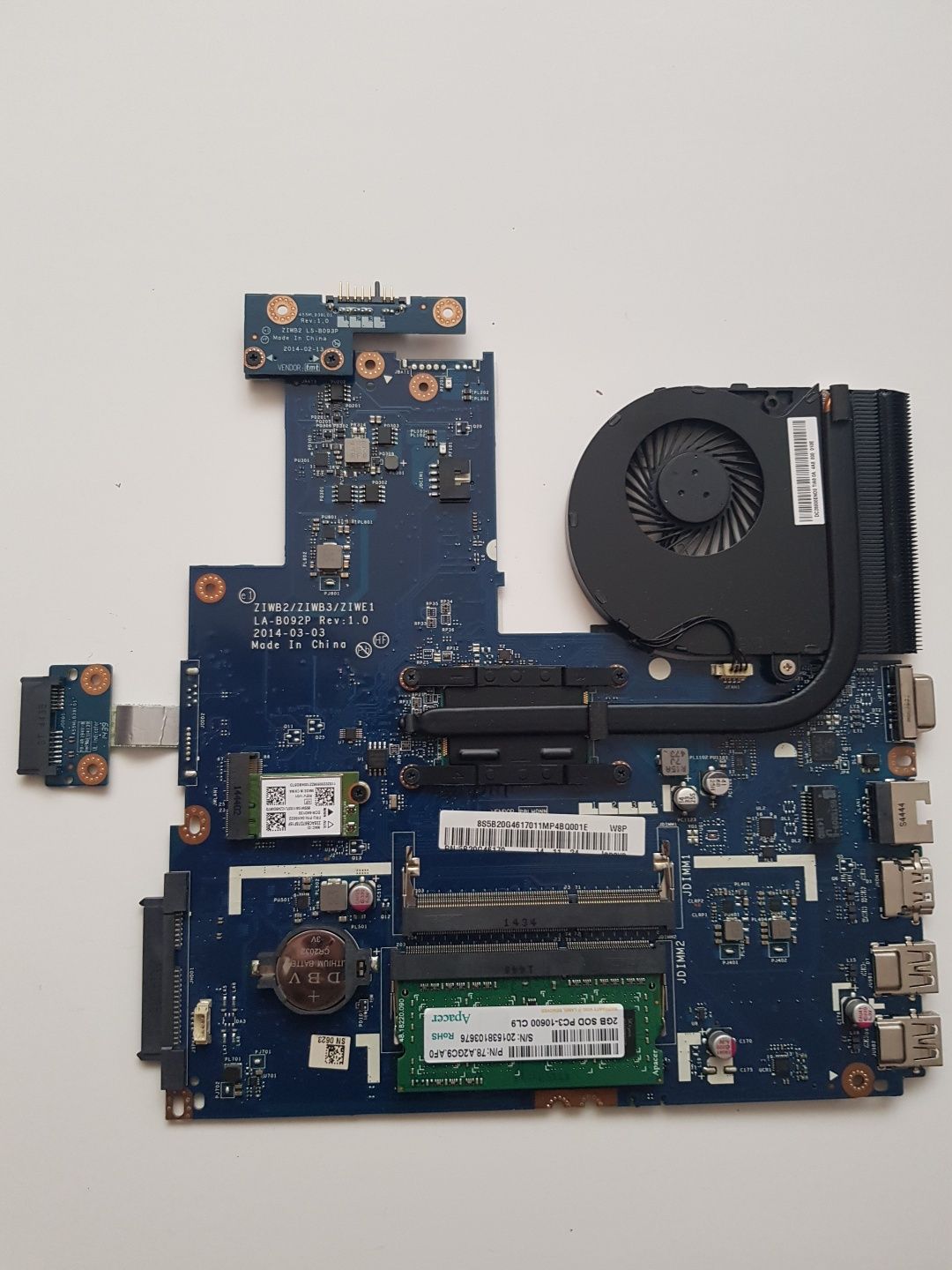 Placa de Baza LENOVO B50-70 LA-B092P ZIWB2/ZIWB3/ZIWE1