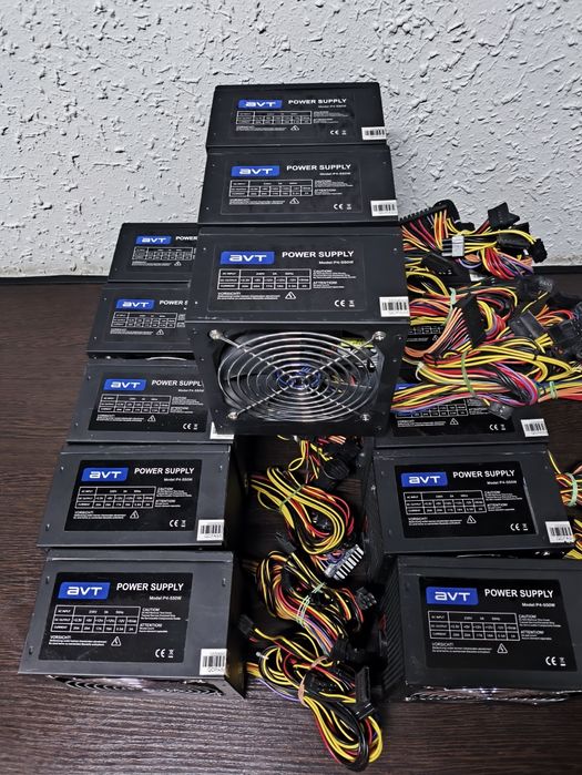 Блоки питания AVT 550W 13шт