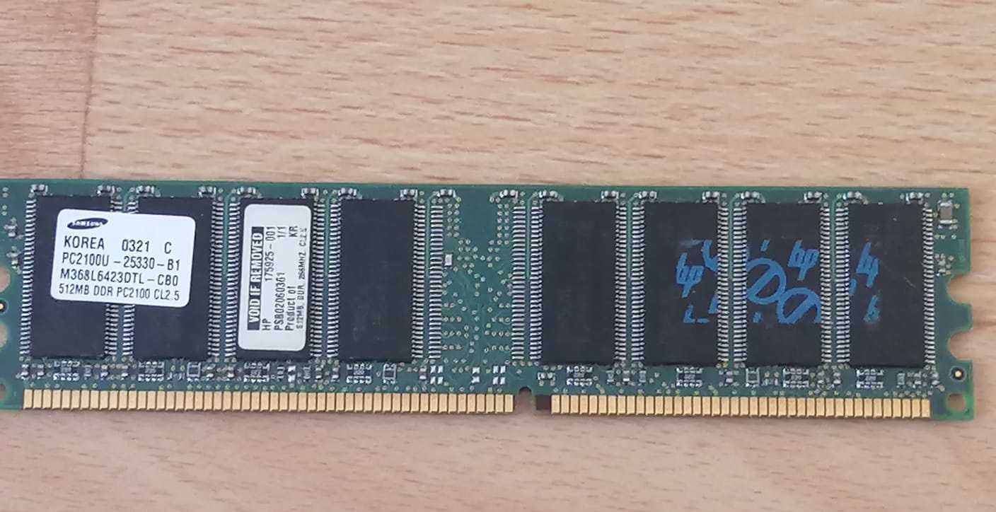 Оперативная память Samsung M368L6423DTL-CB0 DDR 512MB