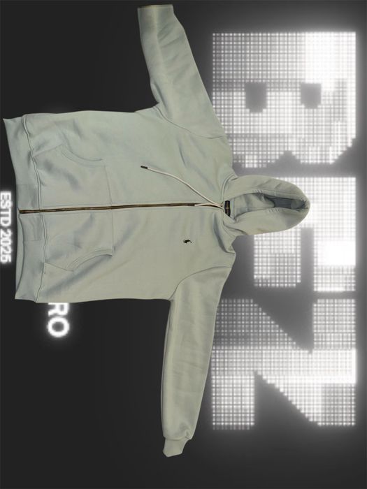 Zipped Hoodie RL baby blue