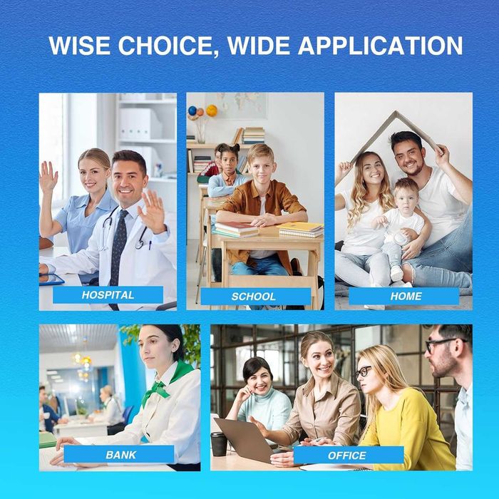 Мастилени касети Paeolos 62XL, черна и цветна, за HP Envy и OfficeJet