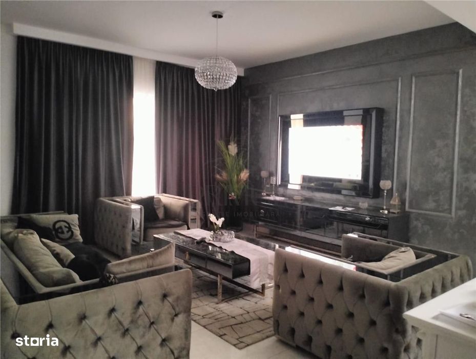 Duplex de lux 190 mp utili, 4 dormitoare, garaj, teren 325 mp, Dumbrav