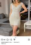 Rochie cu franjuri din sticla Atelier Isabeli