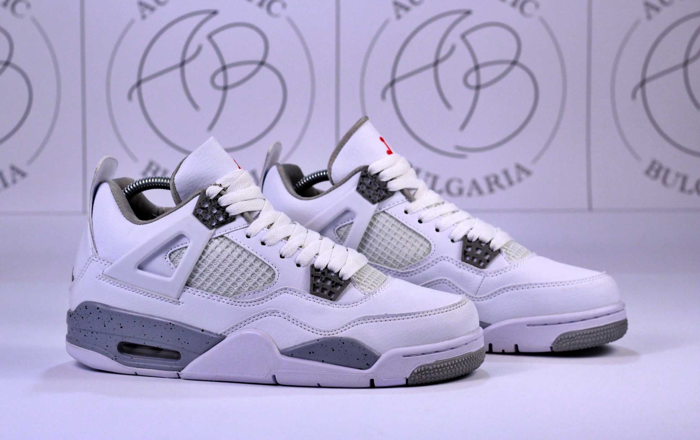 Nike Air Jordan Retro 4 University Blue Thunder White Cement Oreo