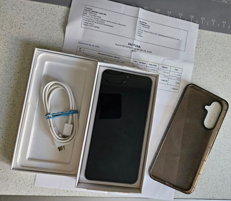 Vand Samsung A56, 8/128 Gb, la cutie, impecabil
