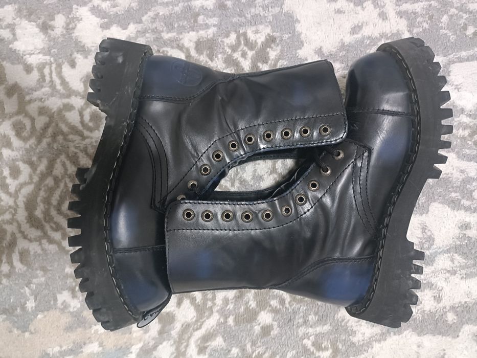 Темно синие ботинки Камелот