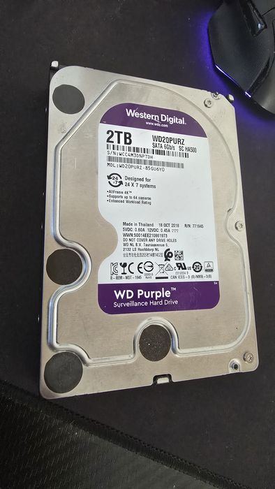 Hdd Westen Digital  2 TB