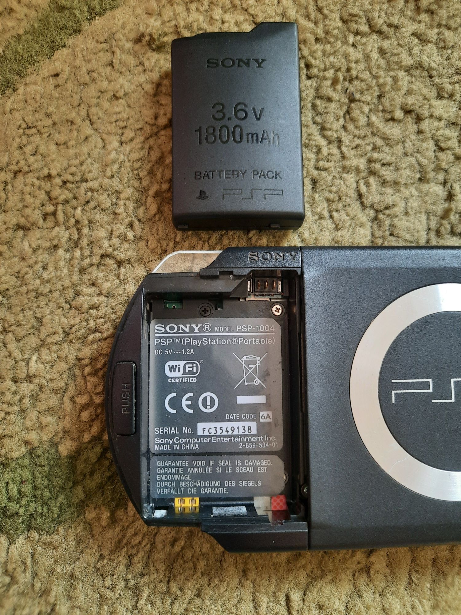 Psp 1004 Playstation portable Sony psp1004 конзола преносима ps
