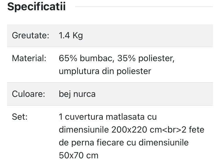 Set cuvertura matlasata Double Enlora Home, Kralice Mink