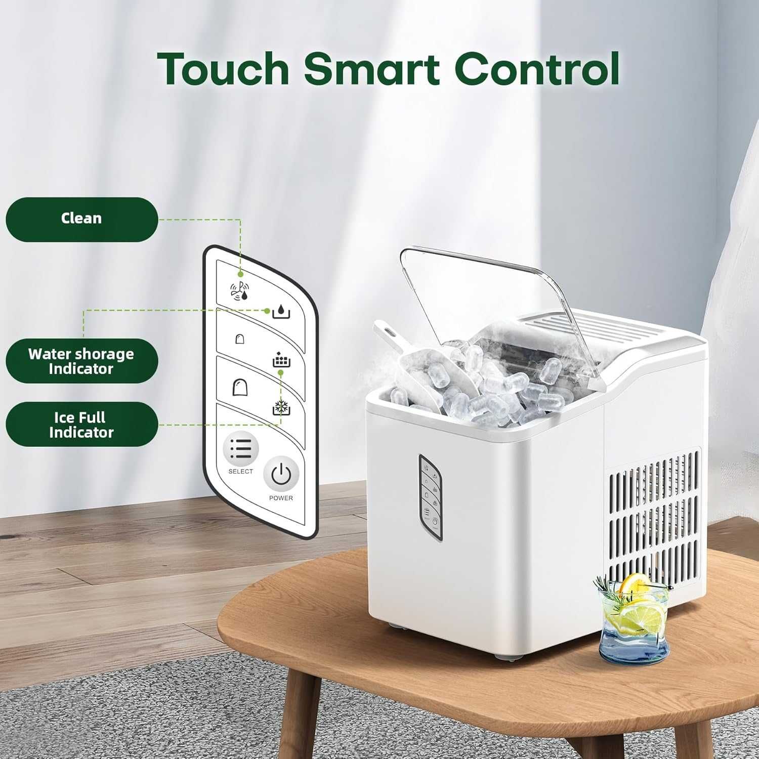 Машина за лед Conopu (ICM1227) 12кг/24ч 120W ледогенератор