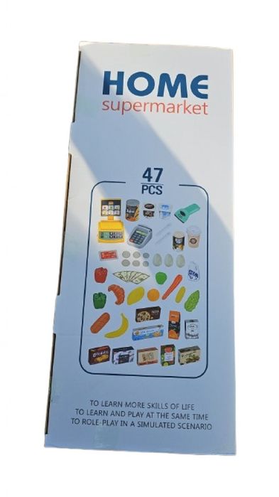 "Моят първи супермаркет" - Образователна детска играчка за ролеви игри
