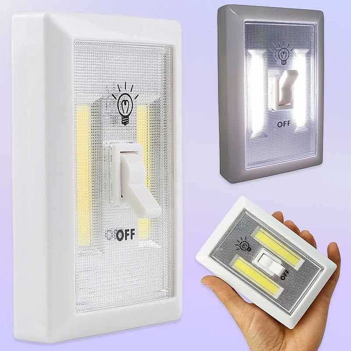 LED COB безжична лампа с магнит и ключ