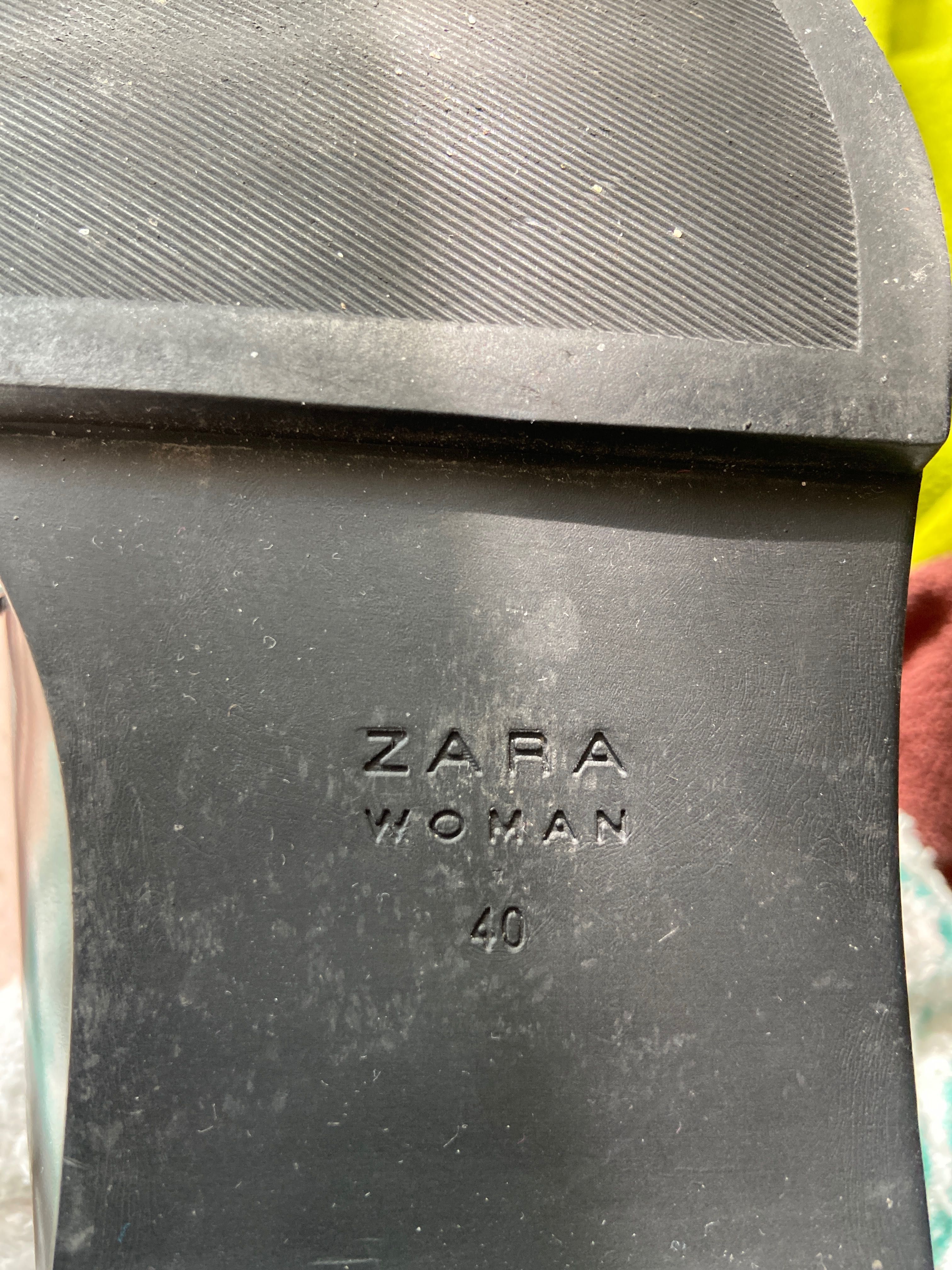 Zara лоферы 40 р.