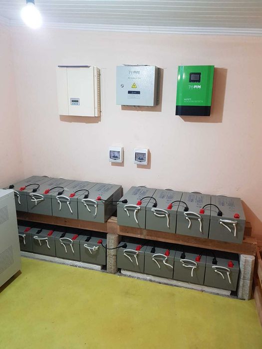 Kit 15Kw trifazic, eoliana 2kw, bateri /acumulatori 48kw
