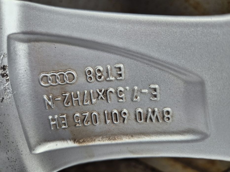 Roti originale Audi A4 8W 8K B8 A5 A6  17 toli Sline