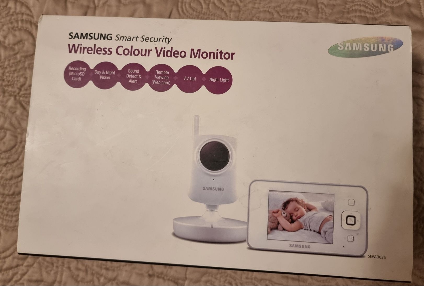 Monitor digital video Samsung supraveghere bebelusi/ varstnici