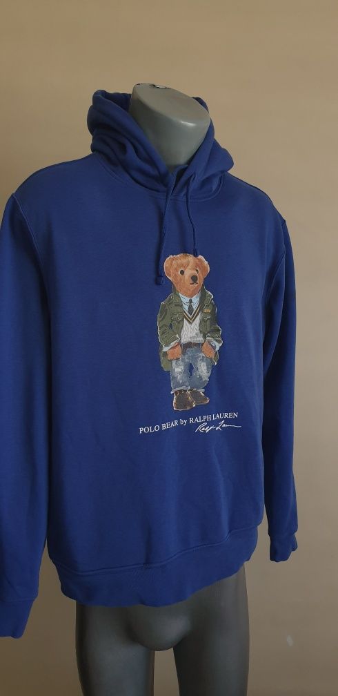 POLO Ralph Lauren Bear Hoodie Mens Size M ОРИГИНАЛ! Мъжки Суичър!