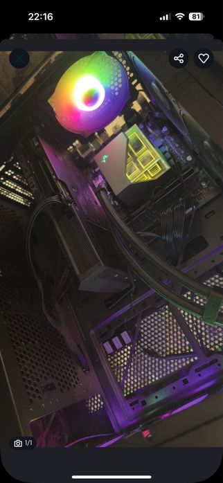 Игровой компьютер в комплекте