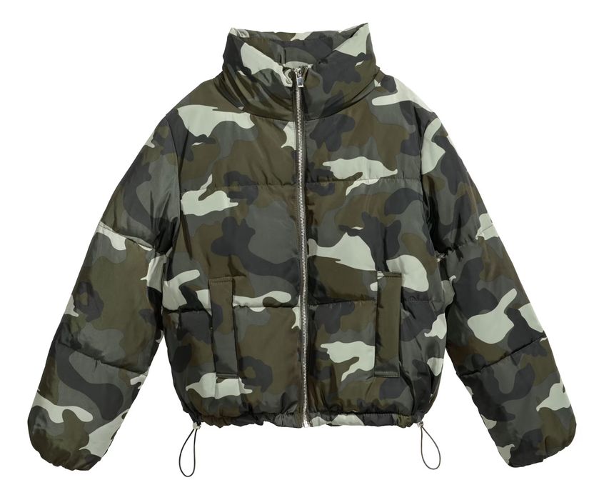 Късо ватирано бомбър яке H&M