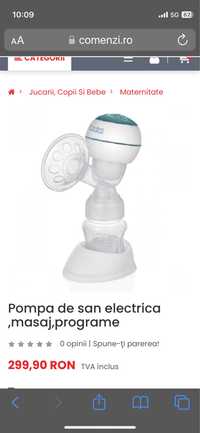 Pompa electrică pentru sân