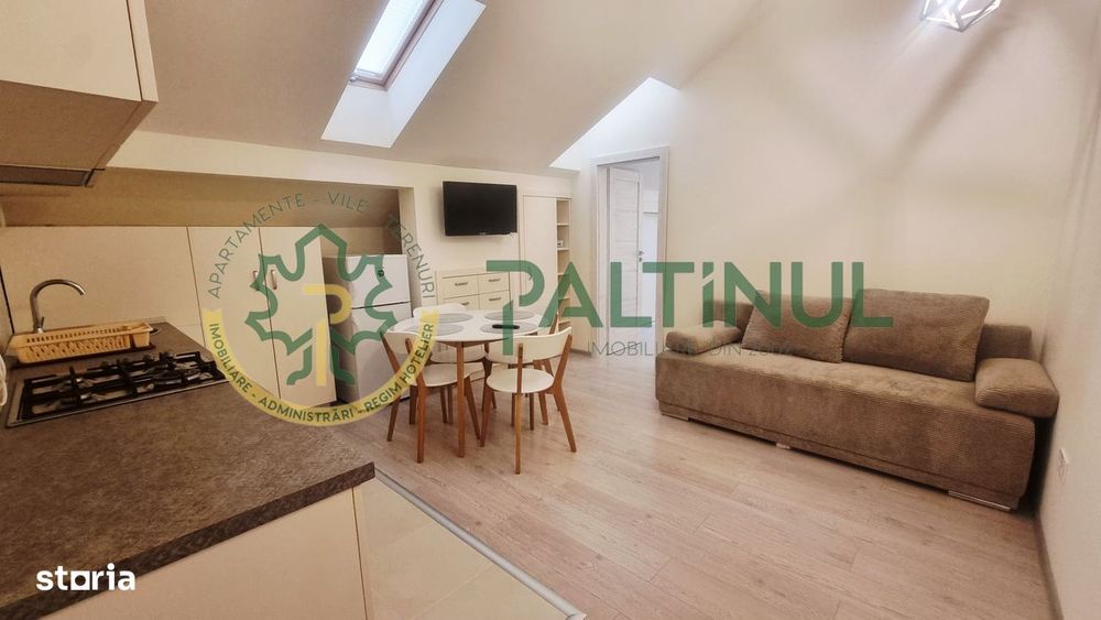Apartament la mansarda cu o camera NOU et. 2