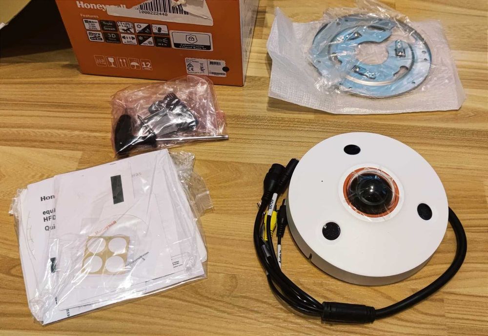 Cameră IP Honeywell 6MP Fisheye 360 grade - Nouă, model HFD6GR1