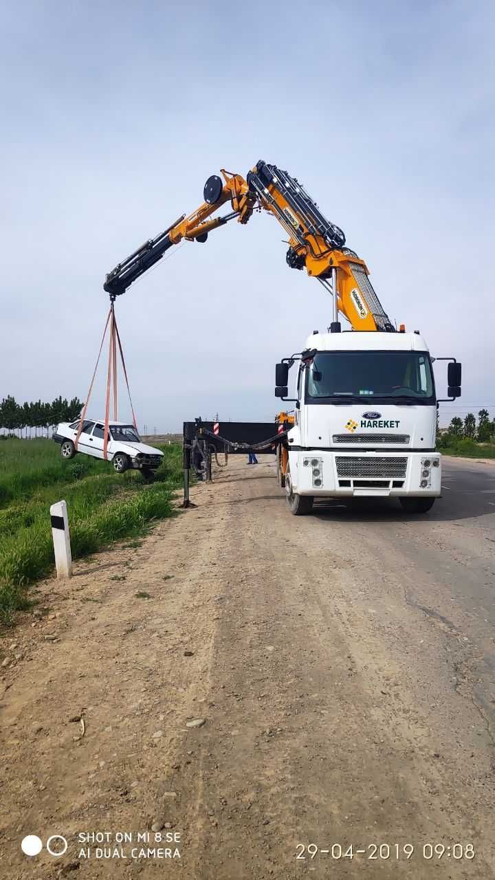 LLC HAREKET OLARAK elimizde mobil ve paletli vincler 100 T ve 800 Ton