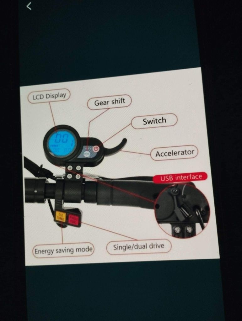 Vând trotineta electrica foarte puternica