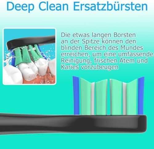 Нови 12 броя резервни четки за зъби Sonicare капачки W-образни влакна