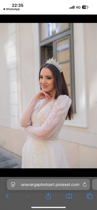 Rochie de mireasă in stare foarte bună.
