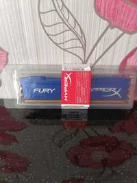 Оперативная память Kingston HyperX FURY Blue Series 8 ГБ 1866 МГц DDR3