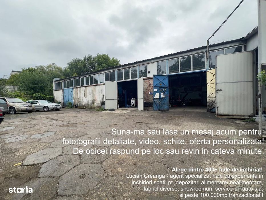 Hala pt. service auto, 303mp, zona ASAM Tatarasi